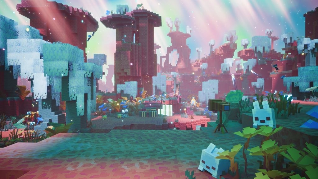 Minecraft The Sift official artwork Minecraft The Sift official artwork