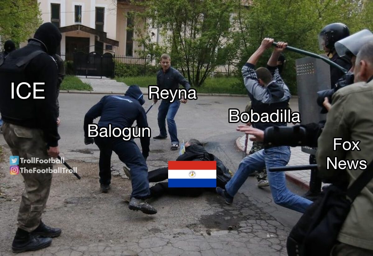 USA vs Paraguay clash by TrollFootball