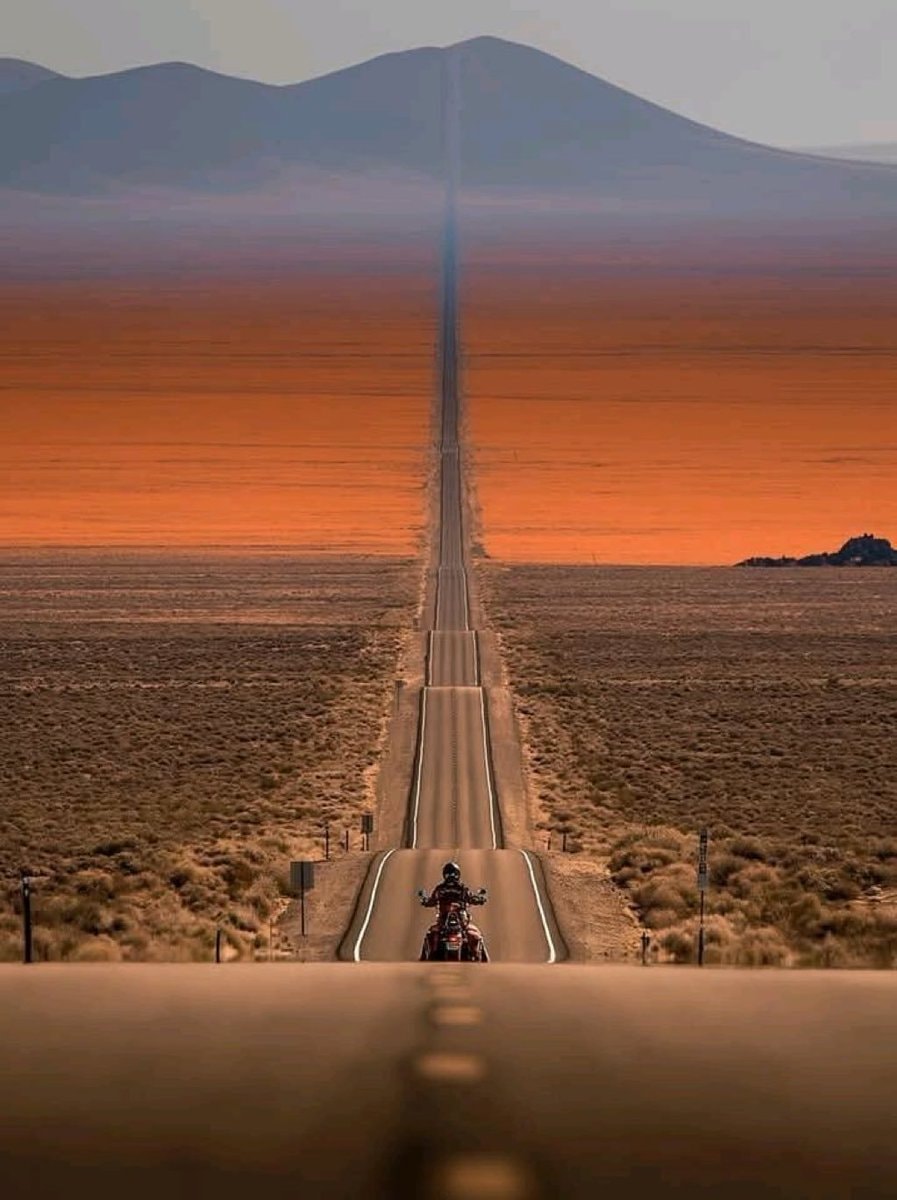 Nevada desert highway
