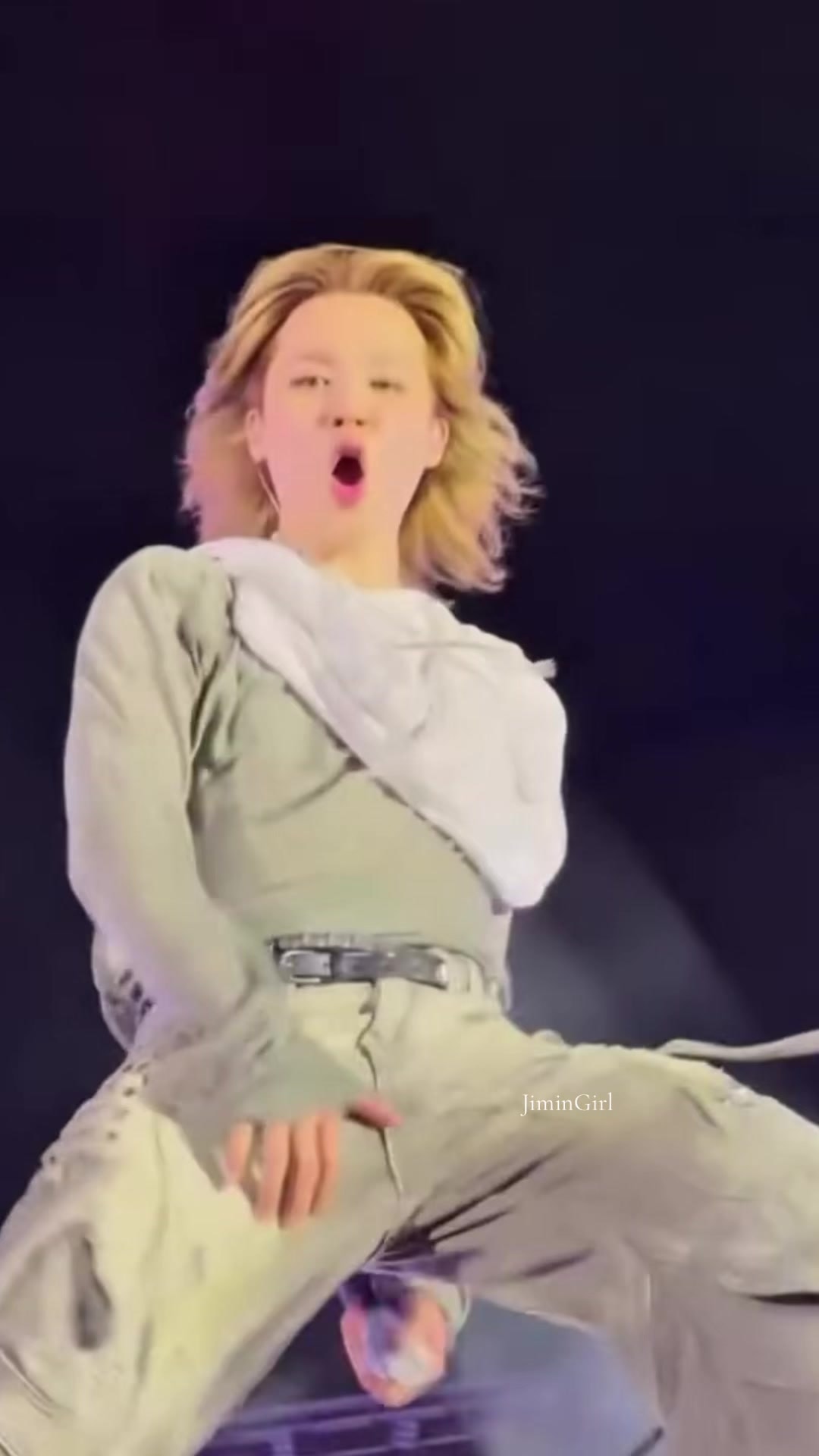 Jimin stage moment