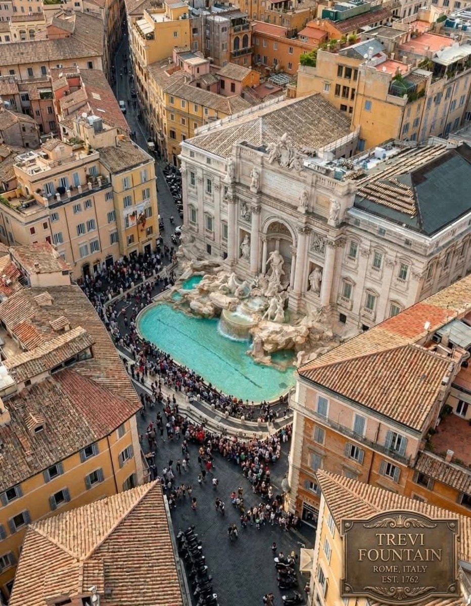 Trevi Fountain in Rome