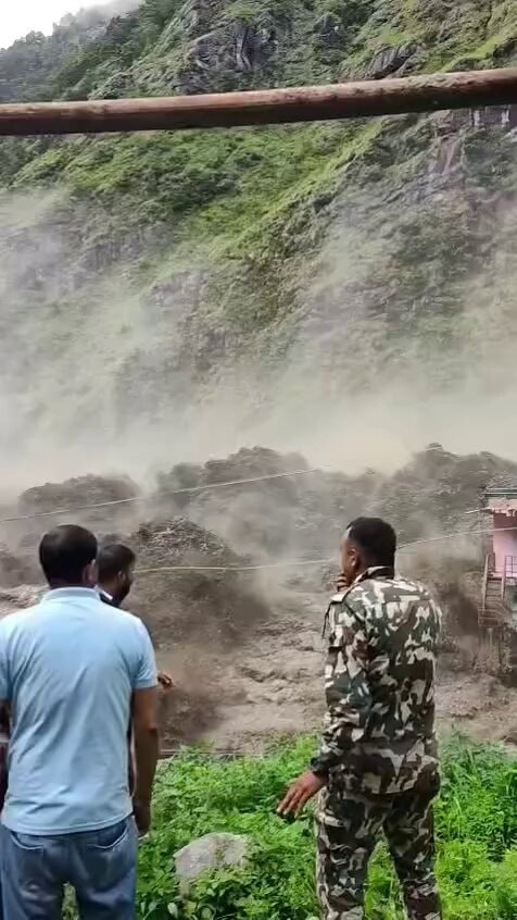 They all died recording and looking at the Nepal flash flood