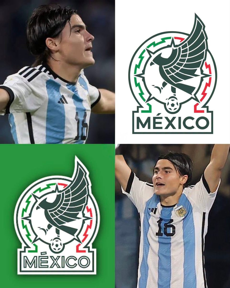 Luka Romero Mexico vs Argentina