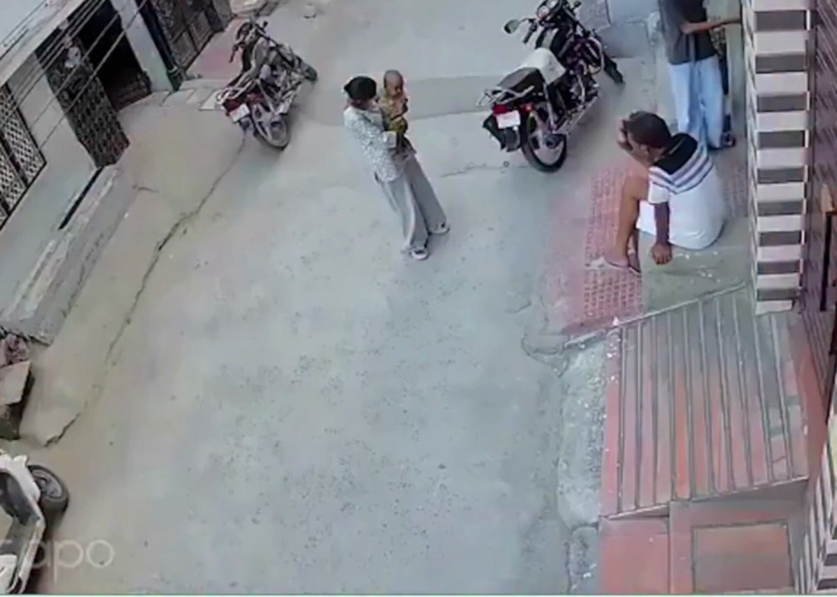 Pitbull attacks baby in Haryana