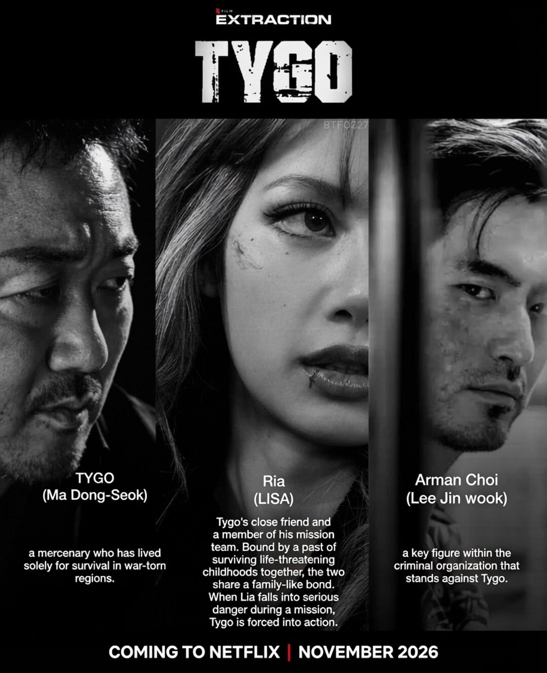 Alterego Netflix Ma Dong-seok Lisa Lee Jin-wook