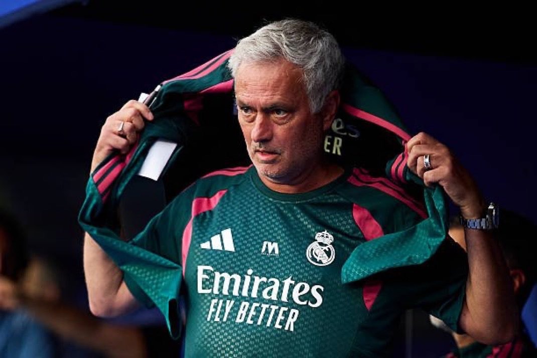 José Mourinho Real Madrid jersey