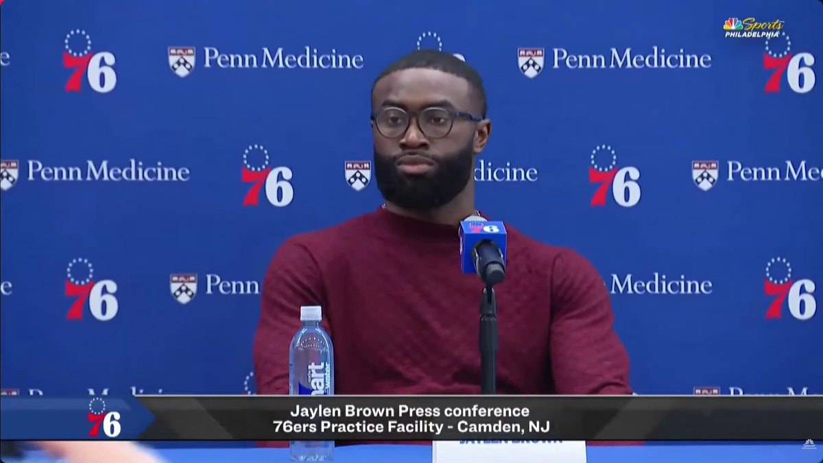 Jaylen Brown Sixers press conference