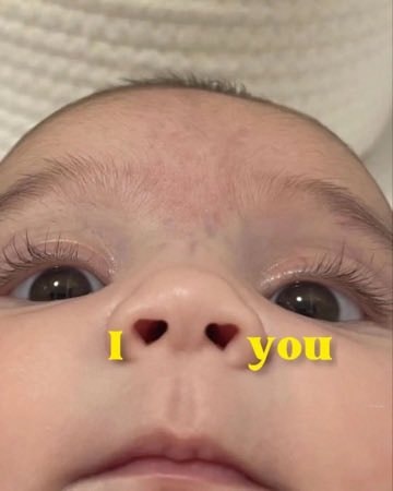 baby heart shaped nostrils