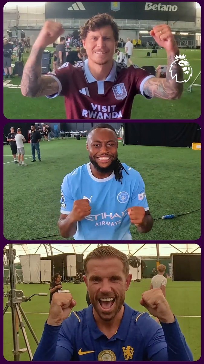 Aston Villa Manchester City Chelsea celebrations