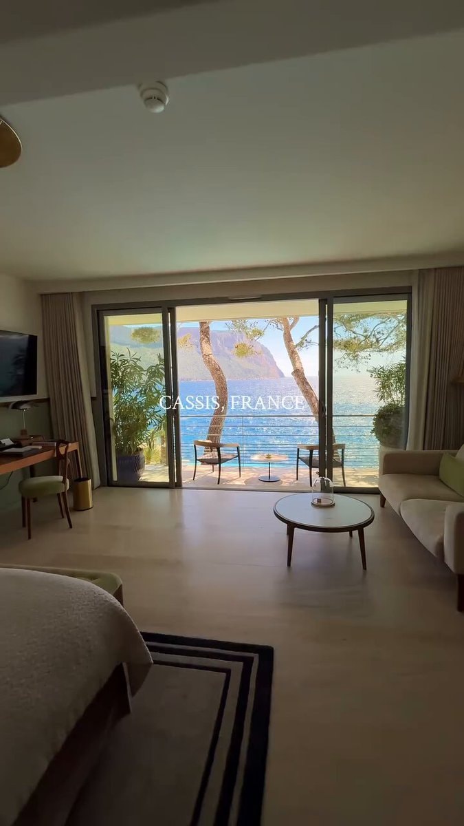 Cassis France hotel view