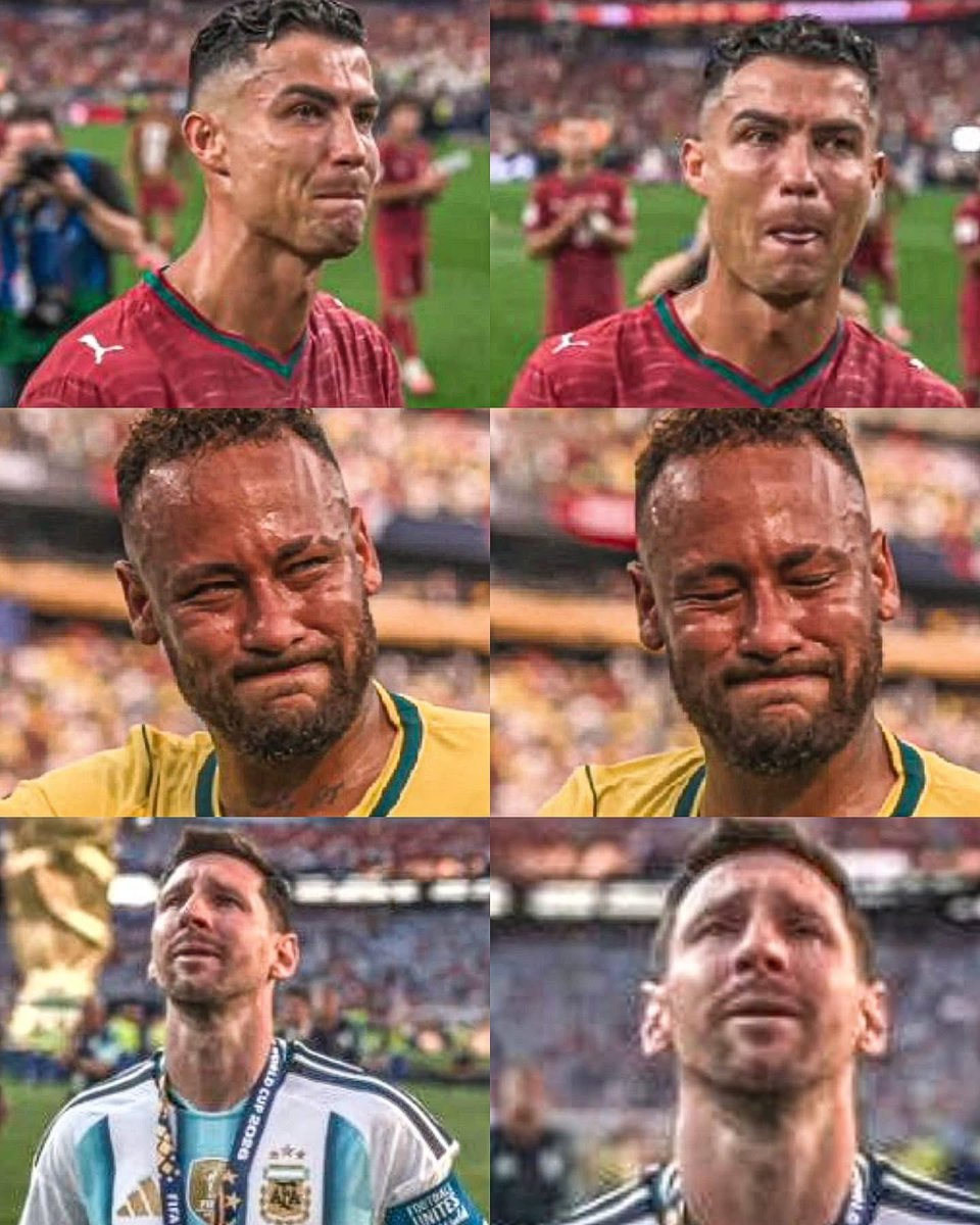 Messi Neymar Ronaldo World Cup retirement