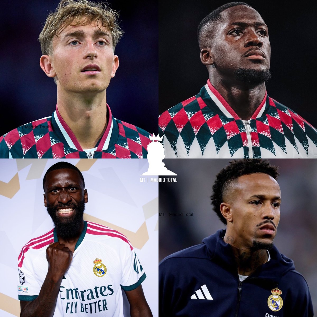 Real Madrid center-back options for El Clásico