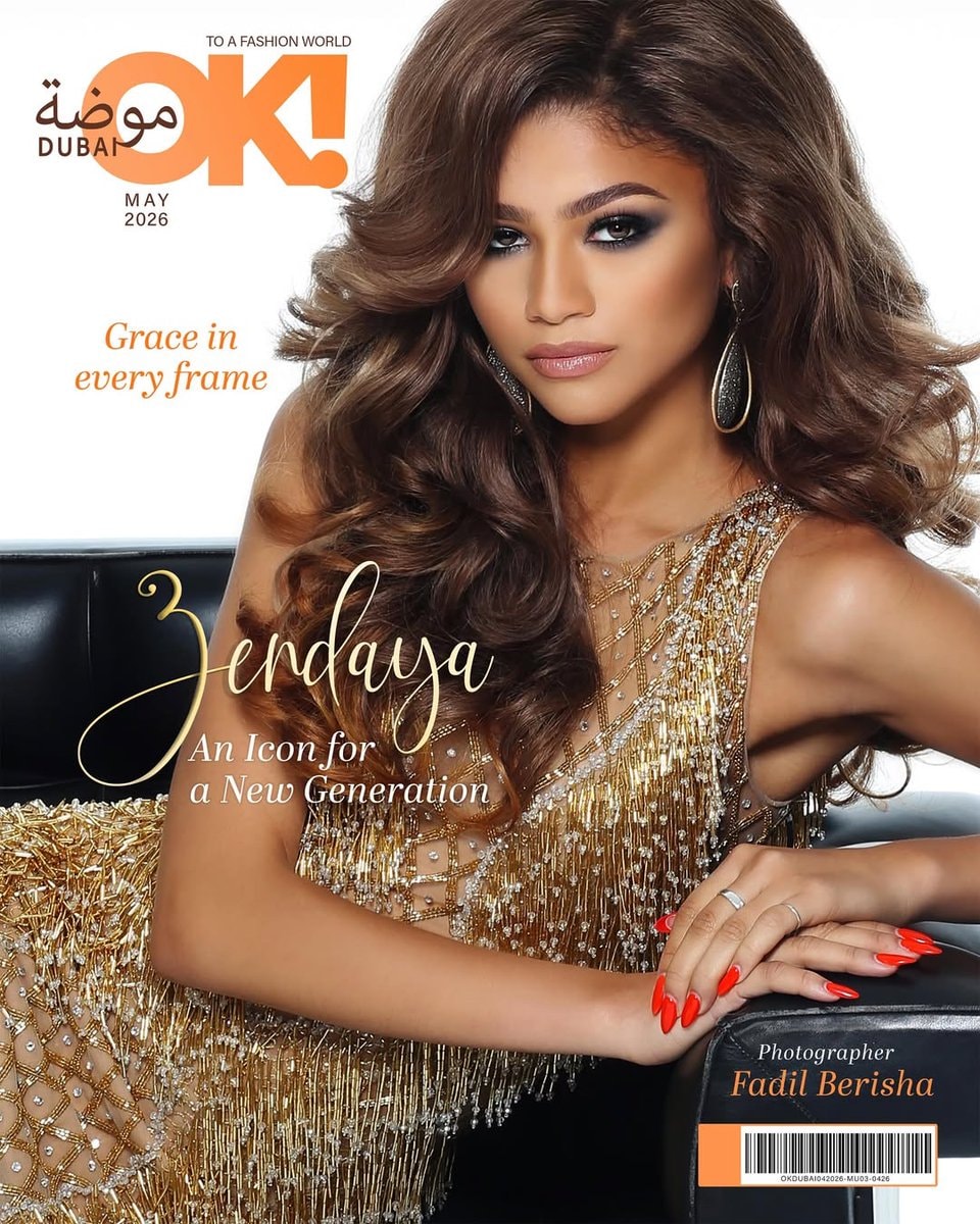 Zendaya OK Dubai Magazine Cover