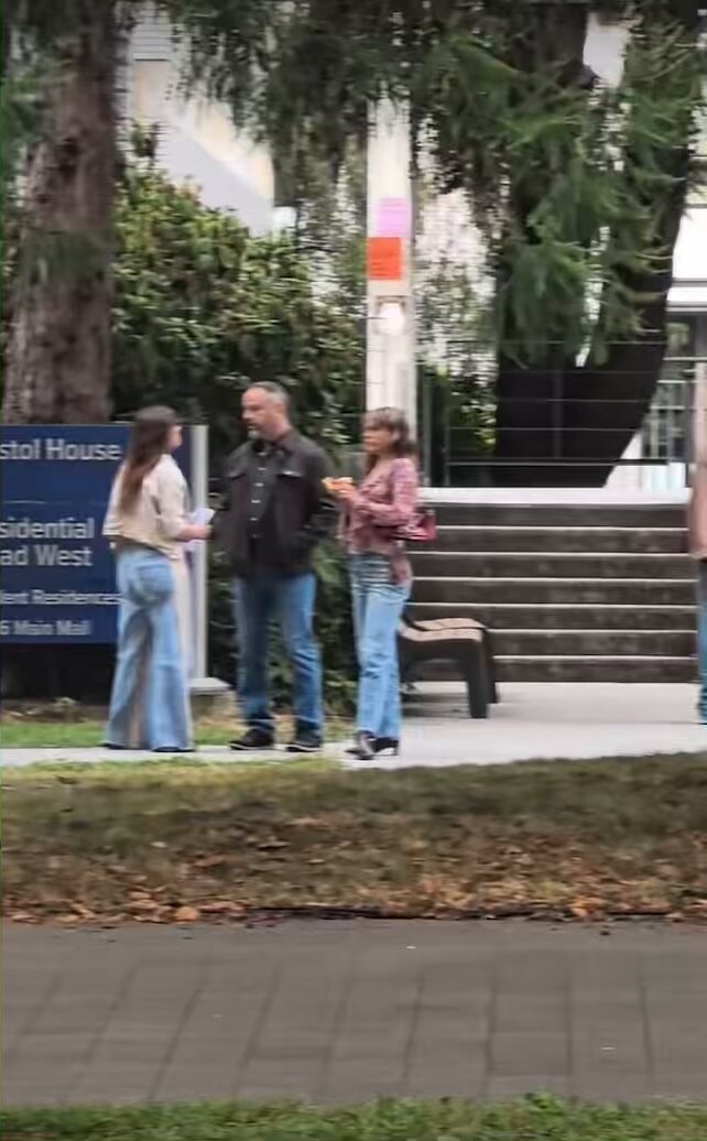 Mika Abdalla on Off Campus set at UBC