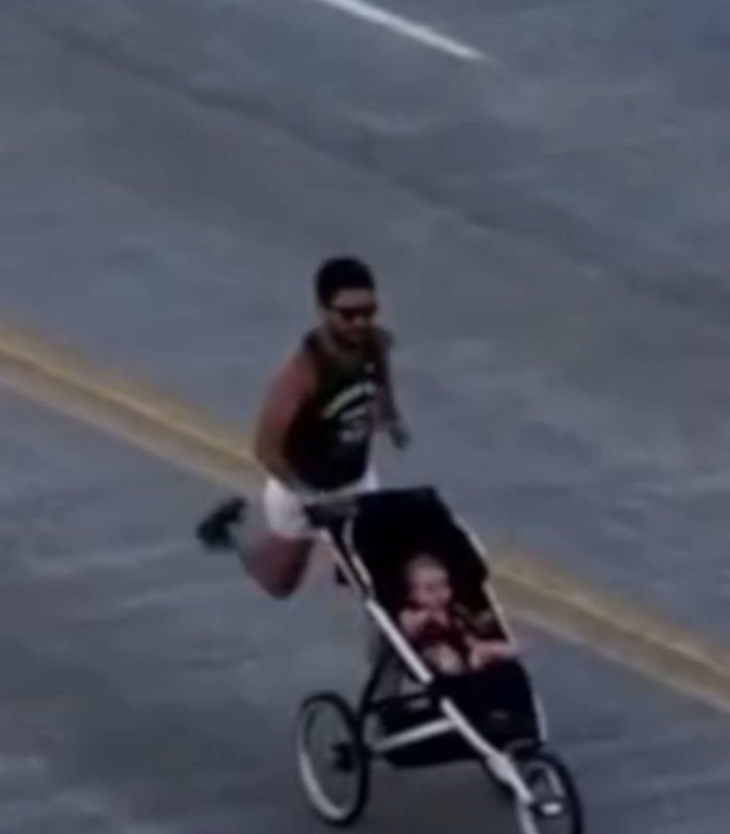 Stephen Biebelhausen stroller mile world record (photo 2 of 2)