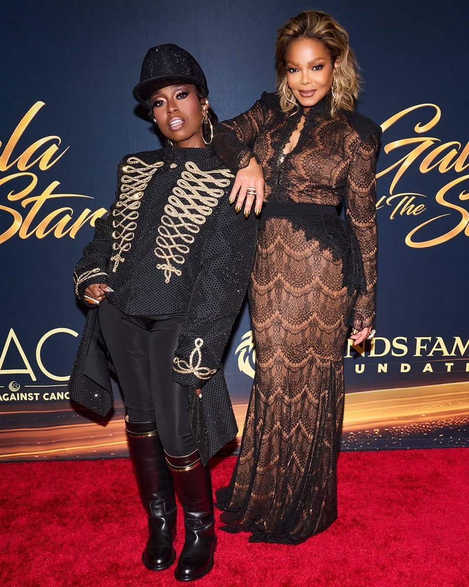 Janet Jackson celebrates Missy Elliott