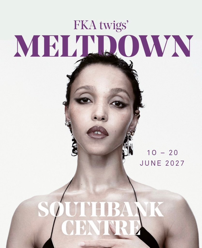 FKA twigs Meltdown festival 2027