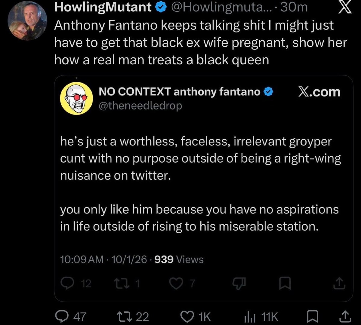 Howling Mutant responds to Fantano
