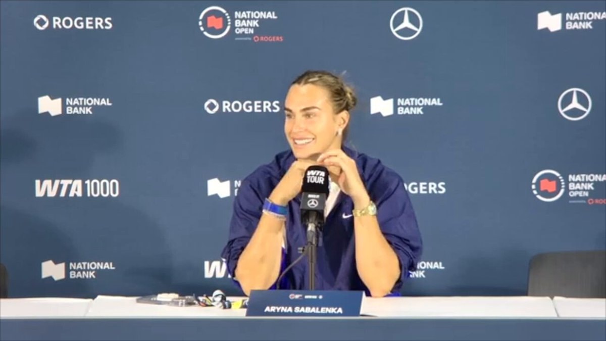 Aryna Sabalenka on gender test