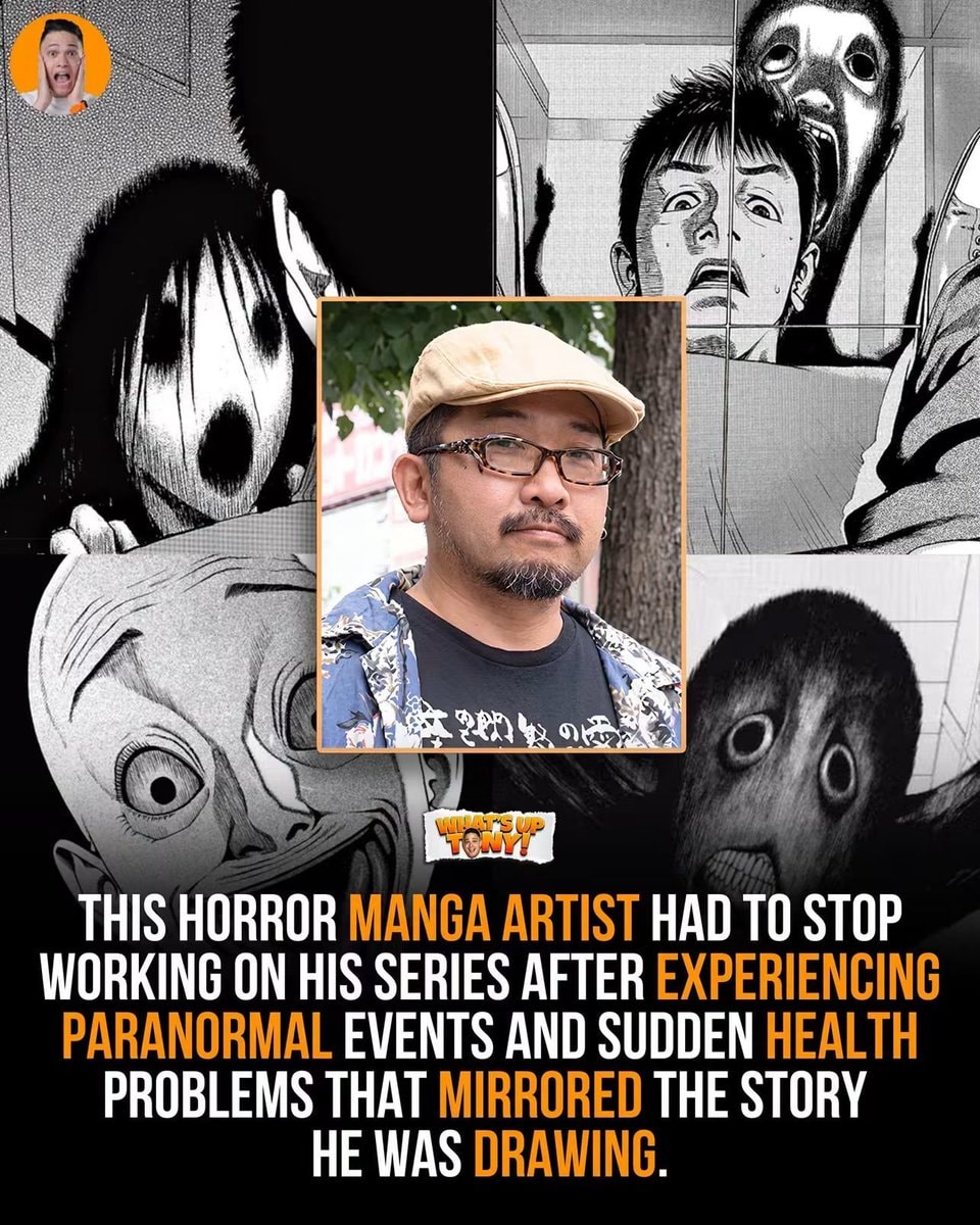 Manga artist horror panels