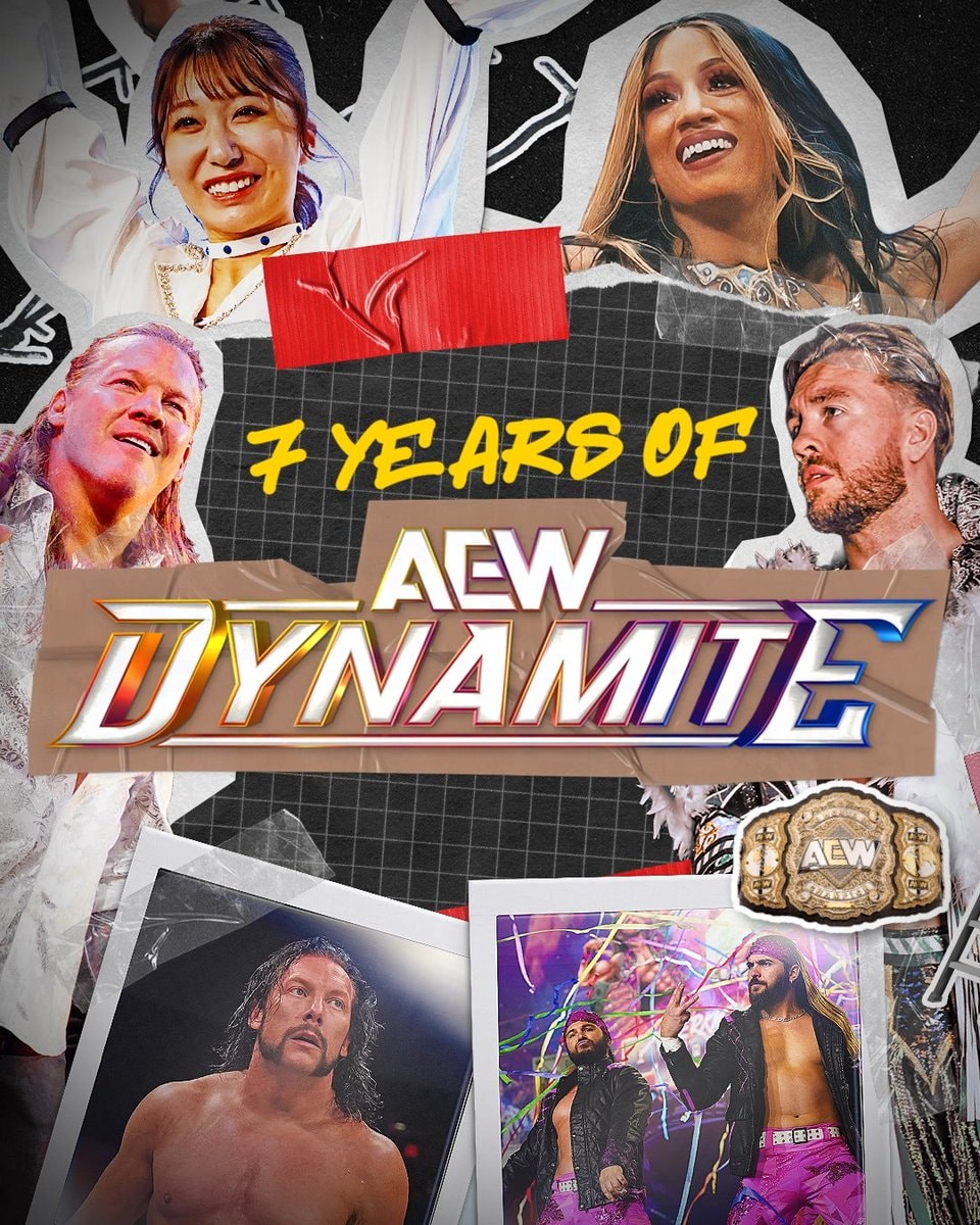 AEW Dynamite seven year history