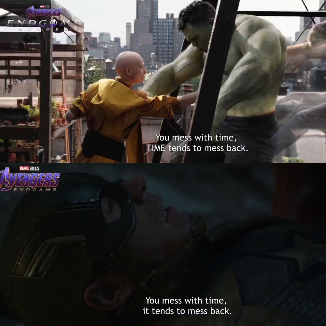Avengers Endgame dialogue change
