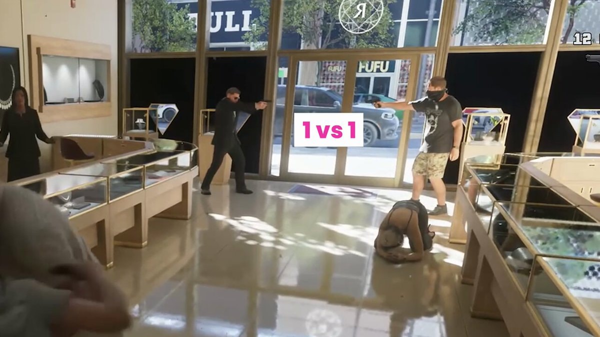GTA 6 NPC surrender mechanics