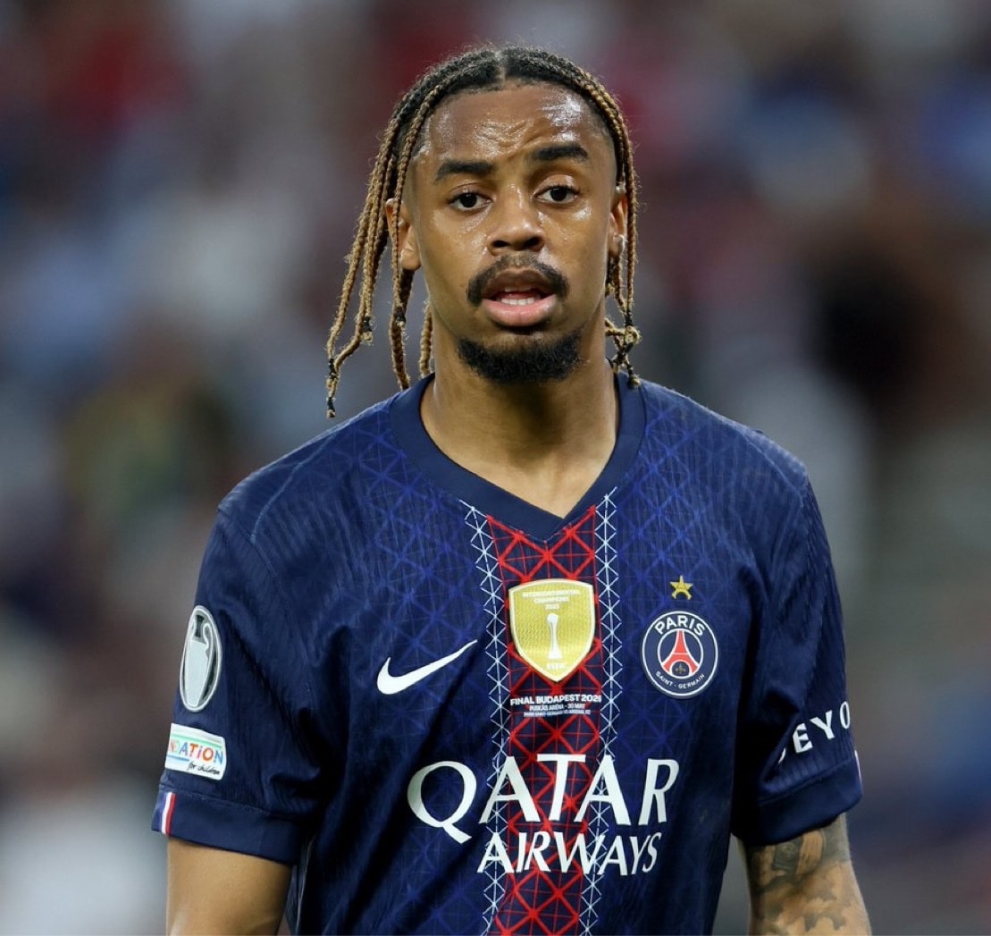 Bradley Barcola €170m PSG valuation (photo 1 of 2)