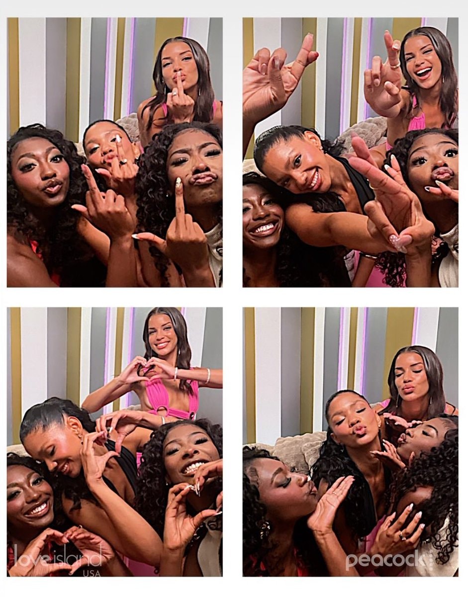 Love Island USA core four photos (photo 1 of 4)