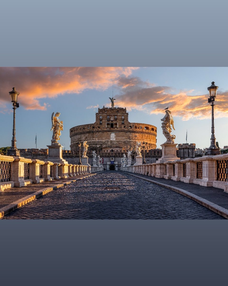 Castel Sant'Angelo Rome sunset (photo 3 of 3)