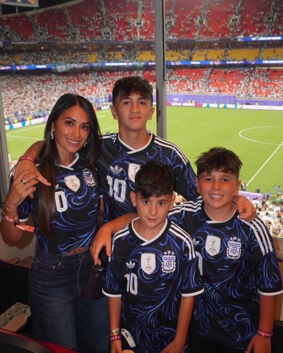 Antonela Roccuzzo Argentina match Antonela Roccuzzo Argentina match