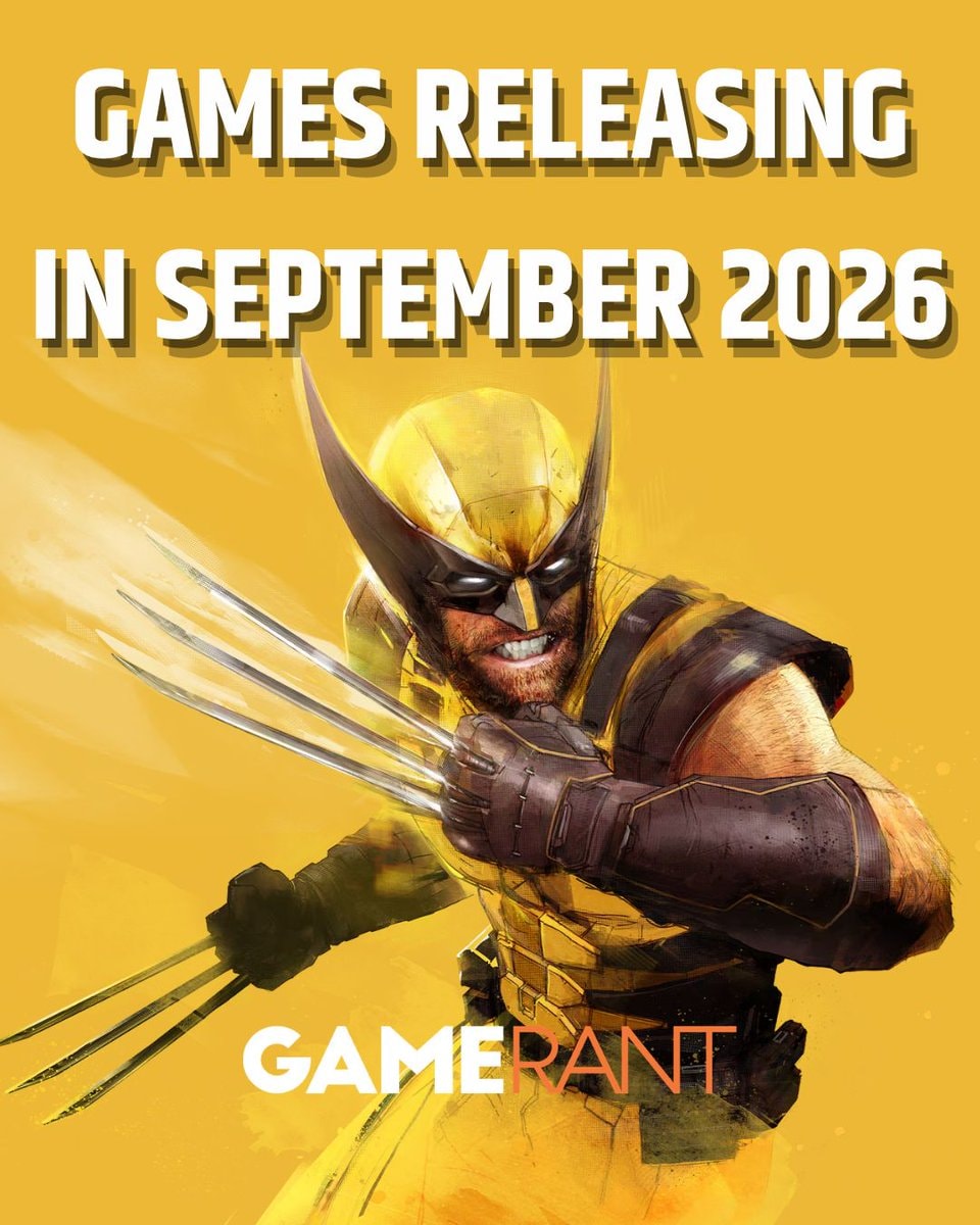 September 2026 video game releases