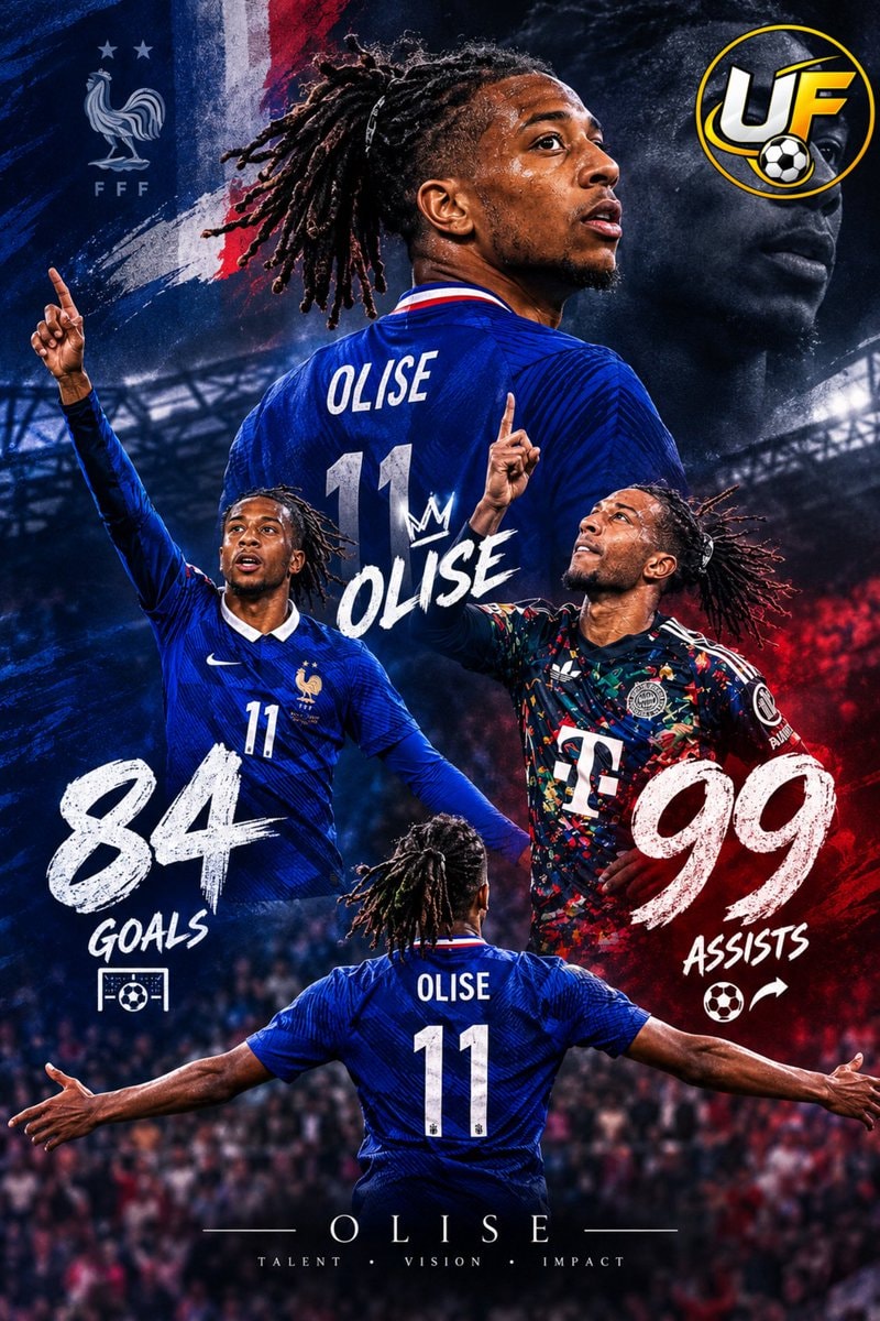 Michael Olise stats and trophies