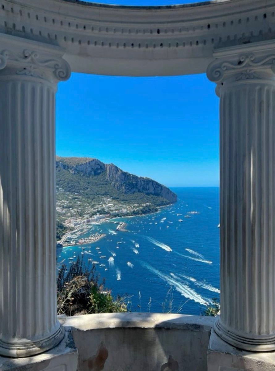 Capri Italy rock arch (photo 2 of 2)