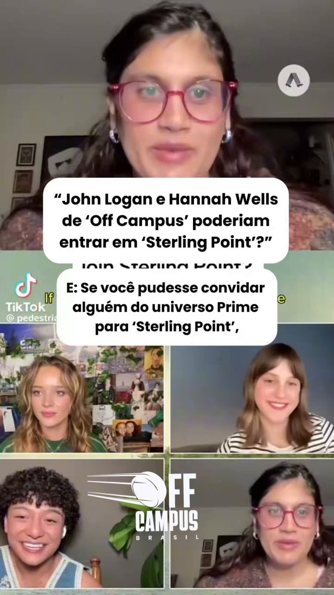 Sterling Point cast mentions Off Campus characters