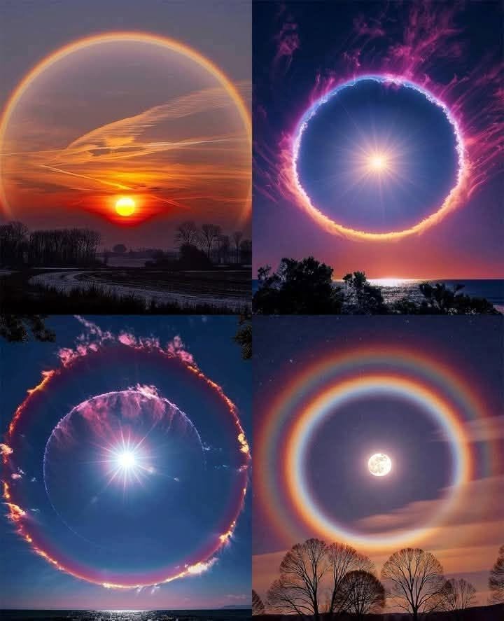 rare solar halo