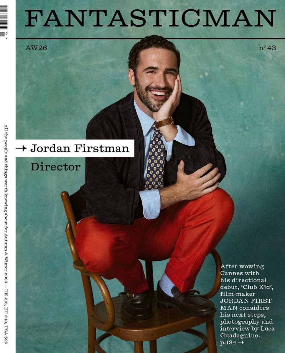 Jordan Firstman Fantastic Man cover