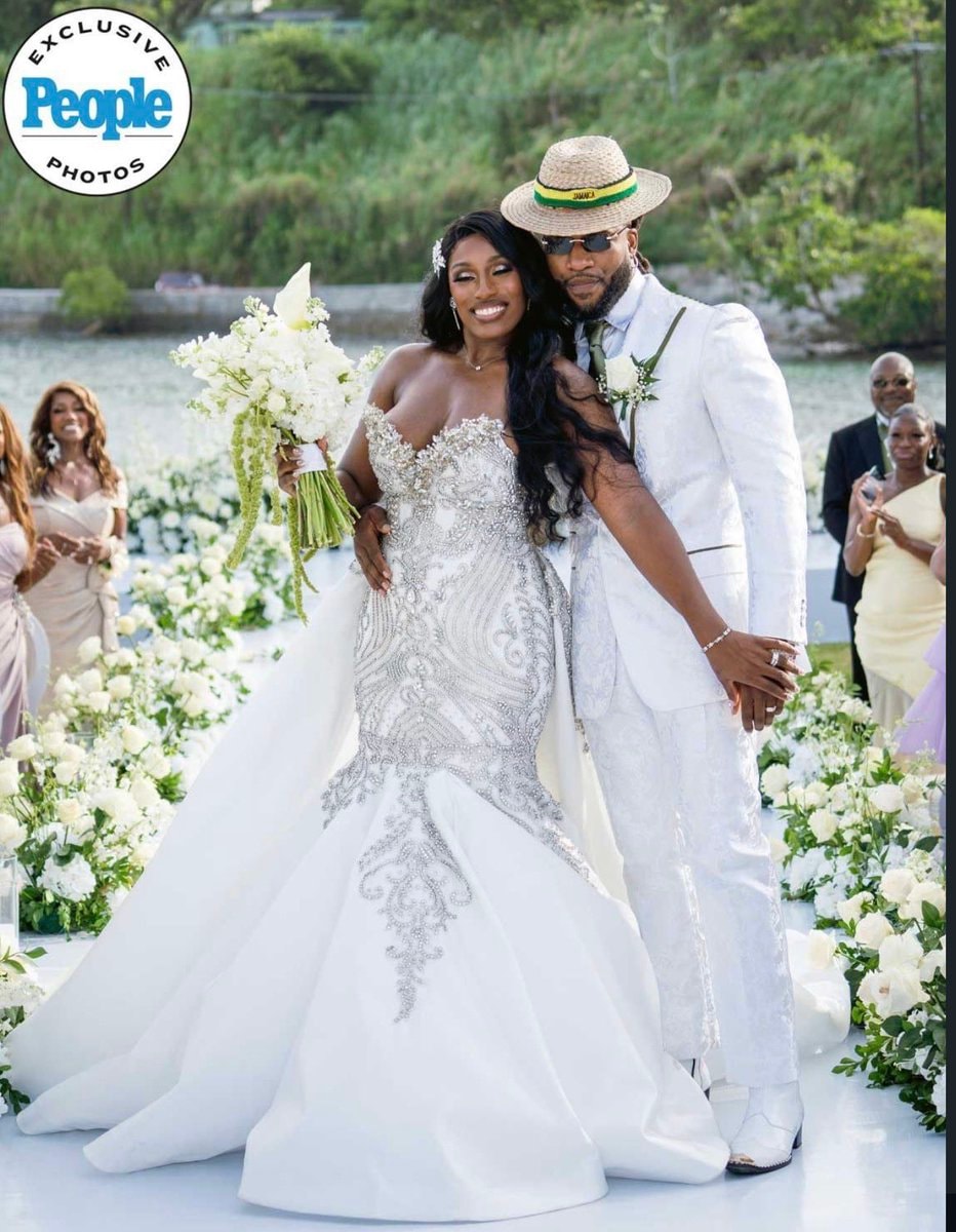 Trick Williams and Lash Legend wedding People exclusive (photo 2 of 2)