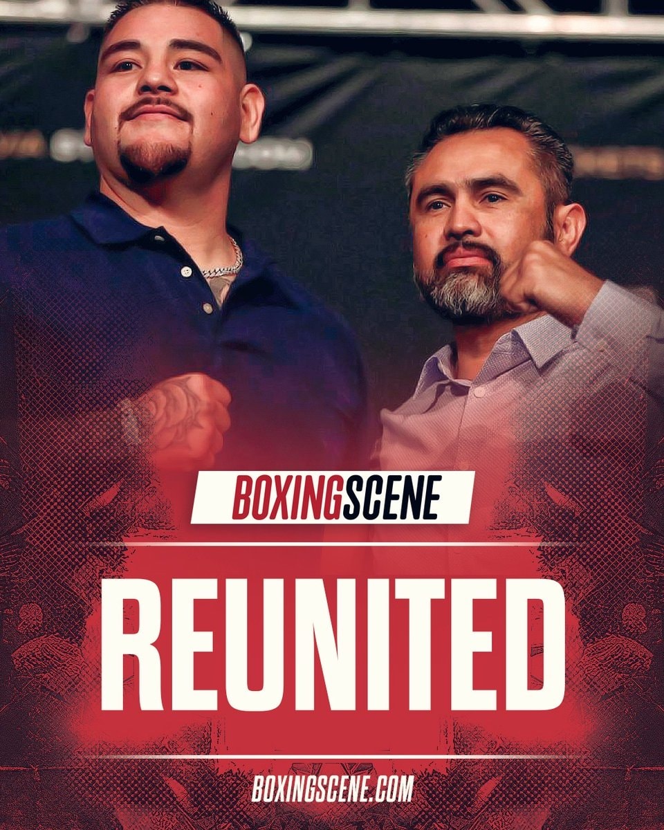 Andy Ruiz Jr. reunited with trainer Manny Robles