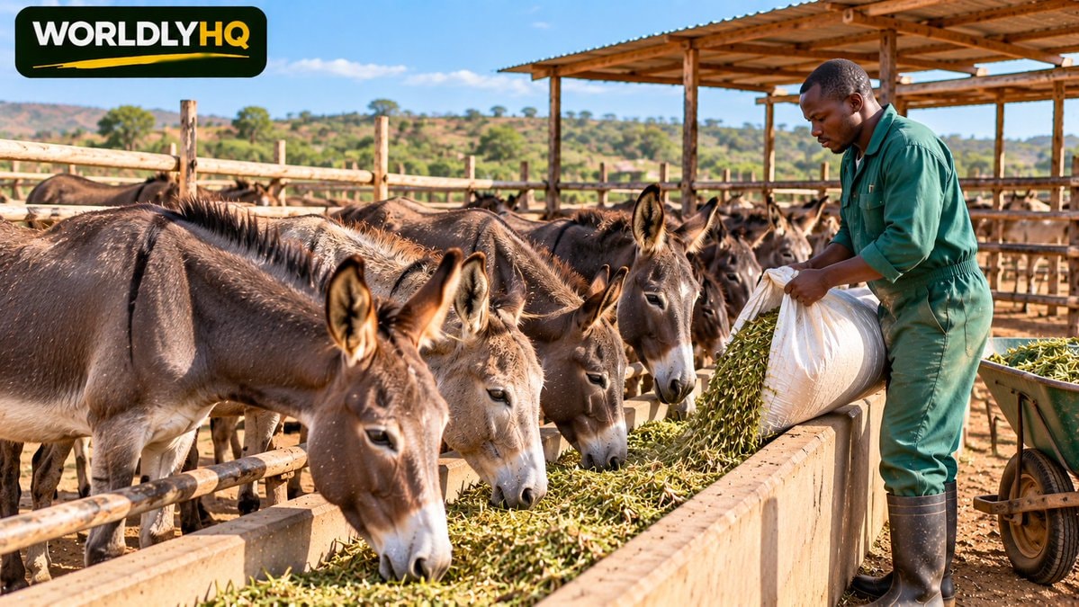 Donkey meat production by country 2024 Donkey meat production by country 2024