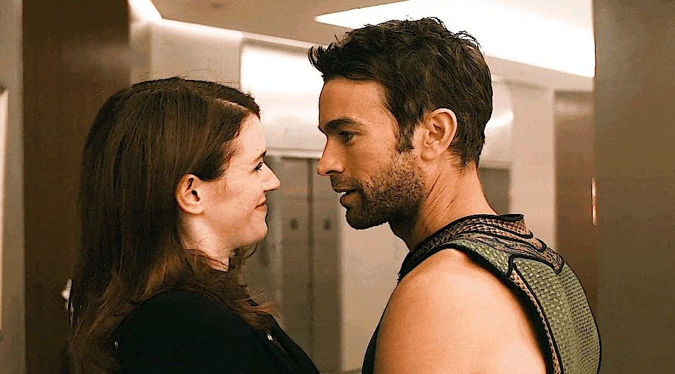 The Boys Homelander Maeve hallway