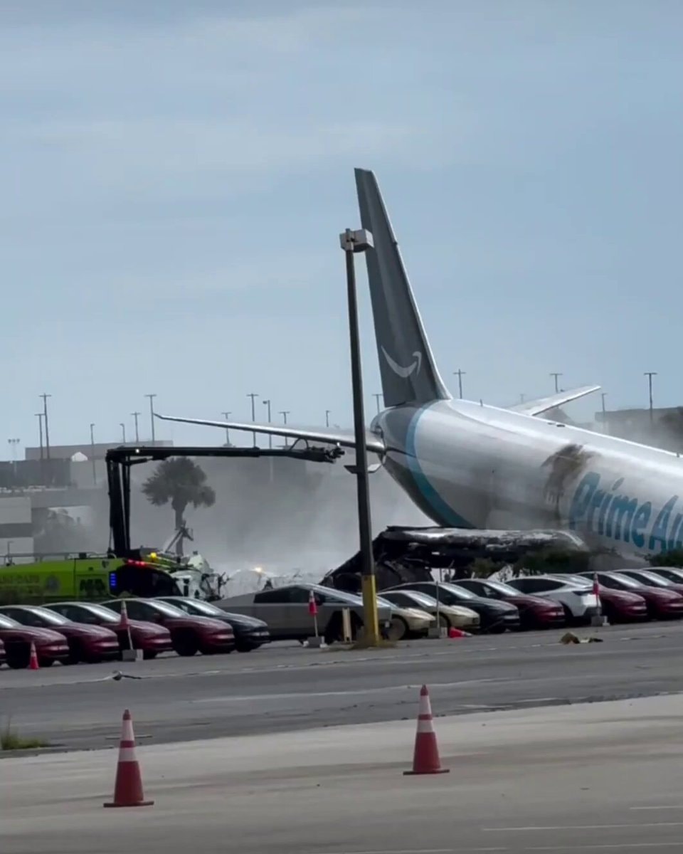 Amazon Prime Air 767 crash Miami Amazon Prime Air 767 crash Miami
