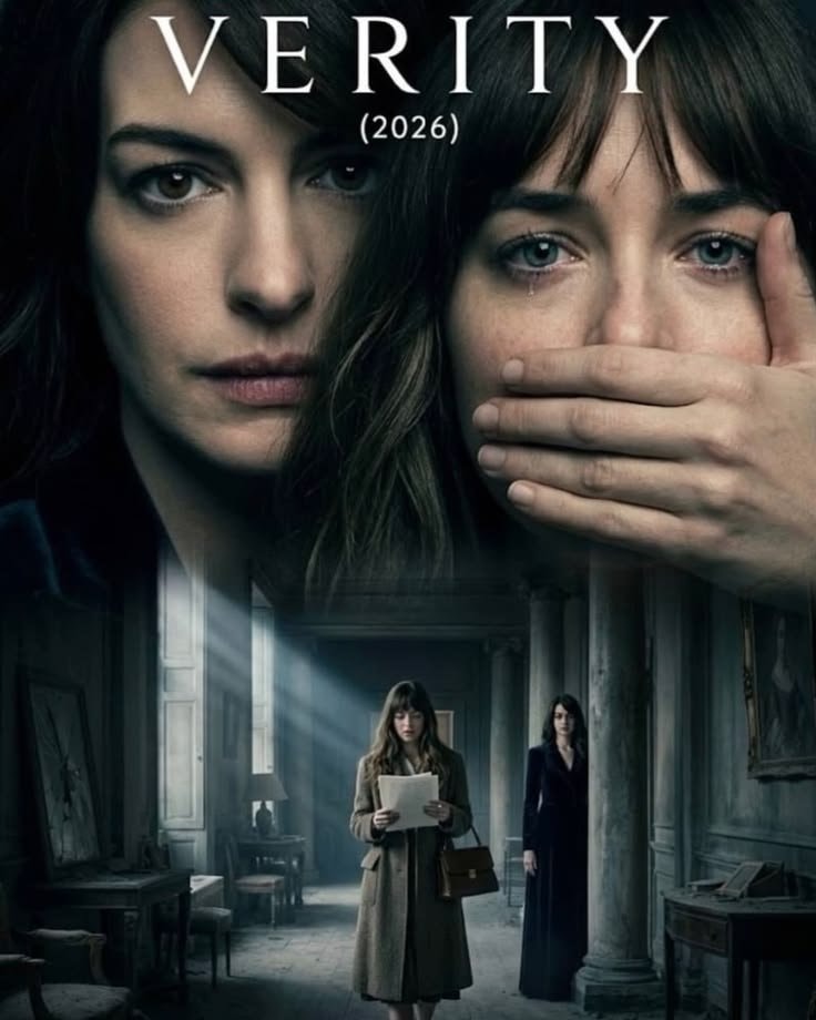 movie poster with two women