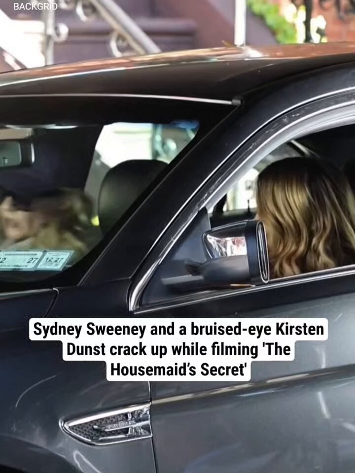 Sydney Sweeney and Kirsten Dunst on The Housemaid's Secret set