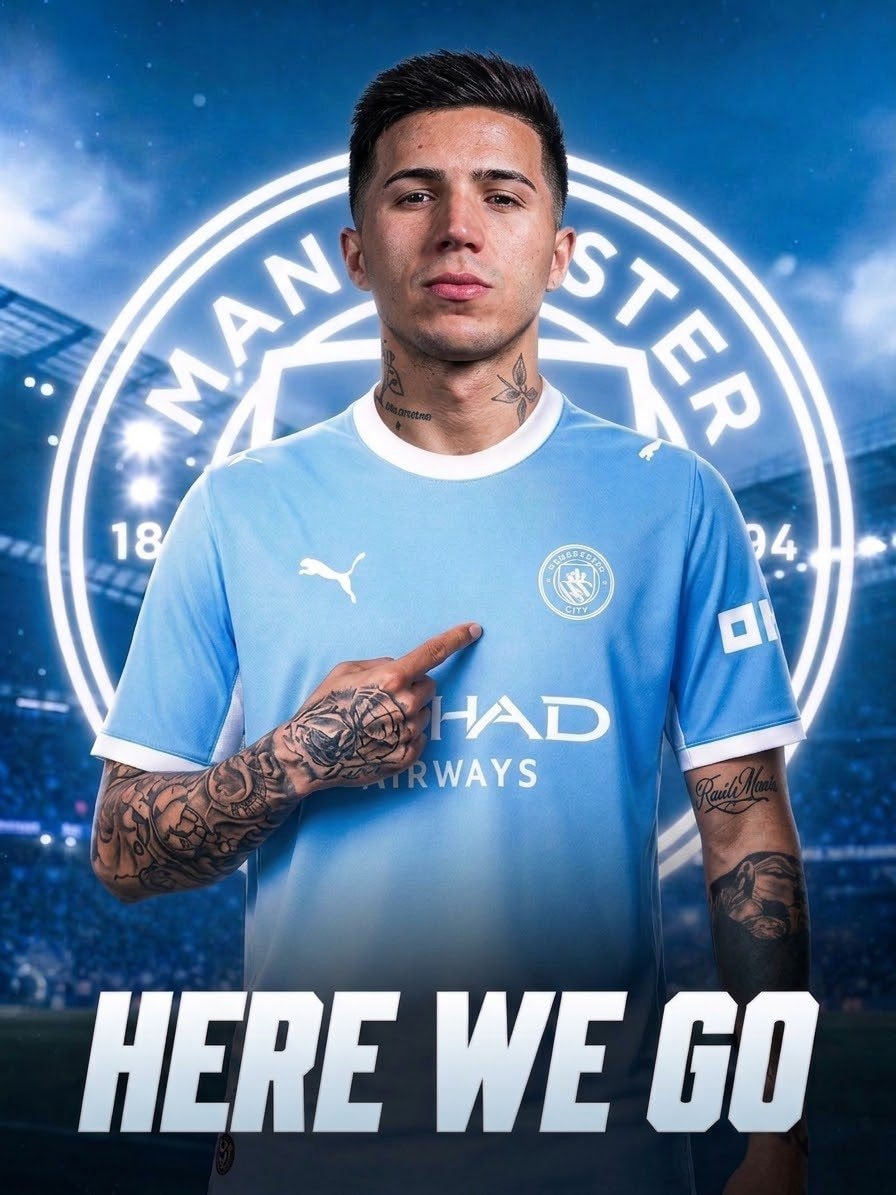 Enzo Fernandes Manchester City transfer (photo 1 of 2)