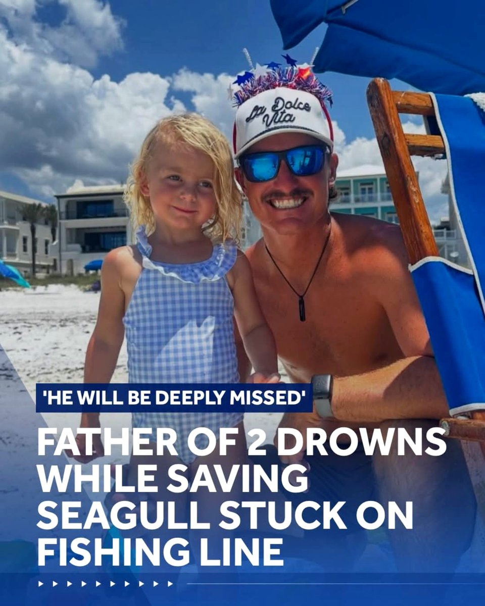 father and daughter on beach