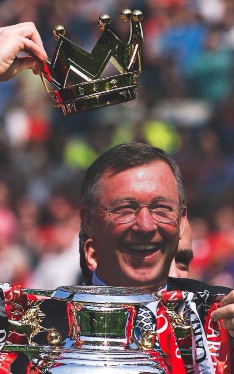 Sir Alex Ferguson 13 Premier League titles