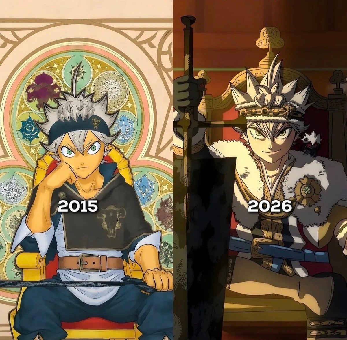Asta eleven years contrast