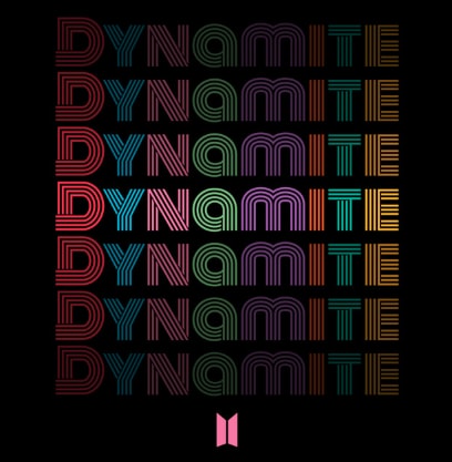 BTS Dynamite anniversary (photo 2 of 2)