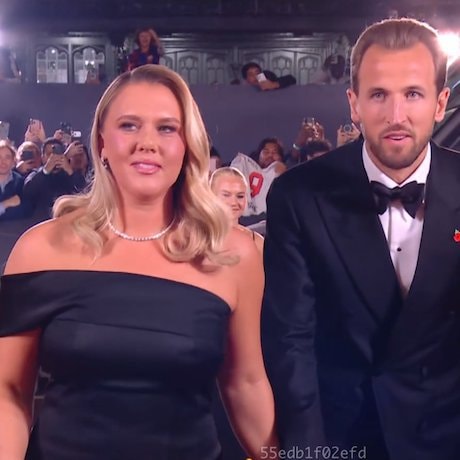 Harry Kane Ballon d'Or arrival